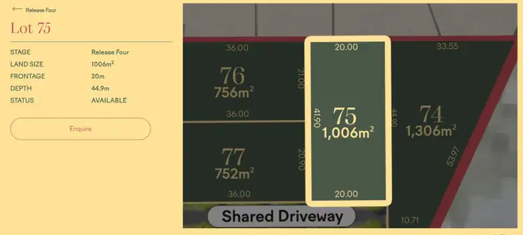 Second view of Homely land listing, Proposed Lot 75 in Stage 2b of the Fairways Precinct, Coral Cove QLD 4670