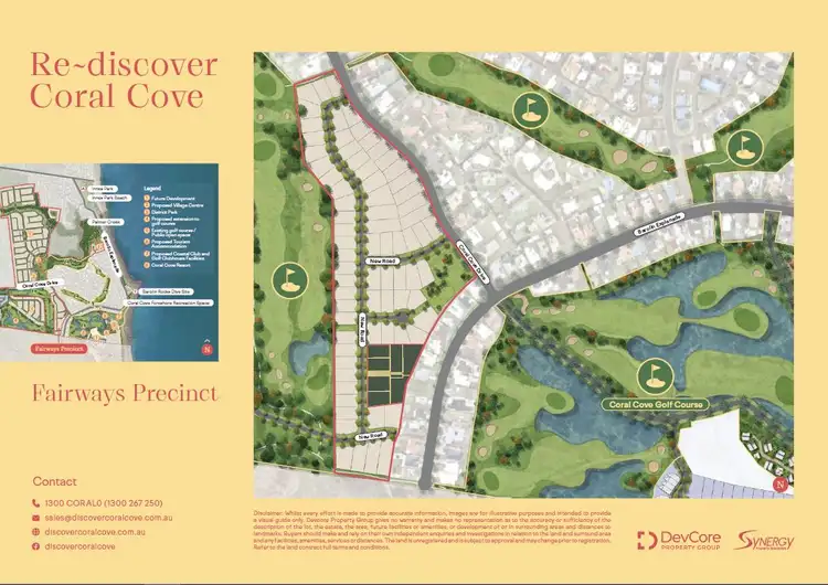 Third view of Homely land listing, Proposed Lot 75 in Stage 2b of the Fairways Precinct, Coral Cove QLD 4670
