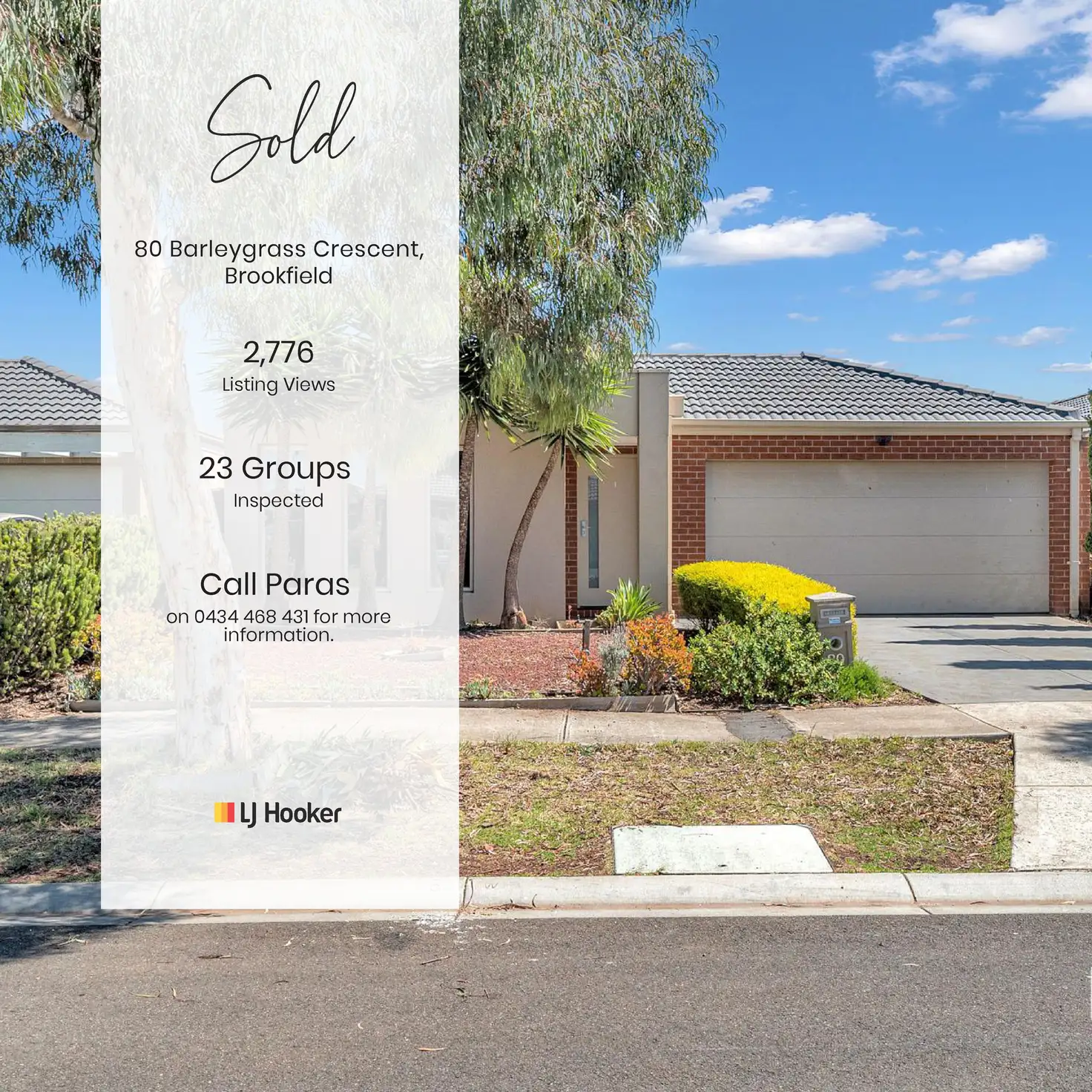 Main view of Homely house listing, 80 Barleygrass Crescent, Brookfield VIC 3338