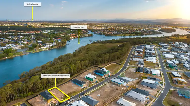 Second view of Homely land listing, 530 Alexandrina Street, Coomera QLD 4209