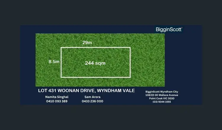 Main view of Homely land listing, 46 Woonan Drive, Wyndham Vale VIC 3024