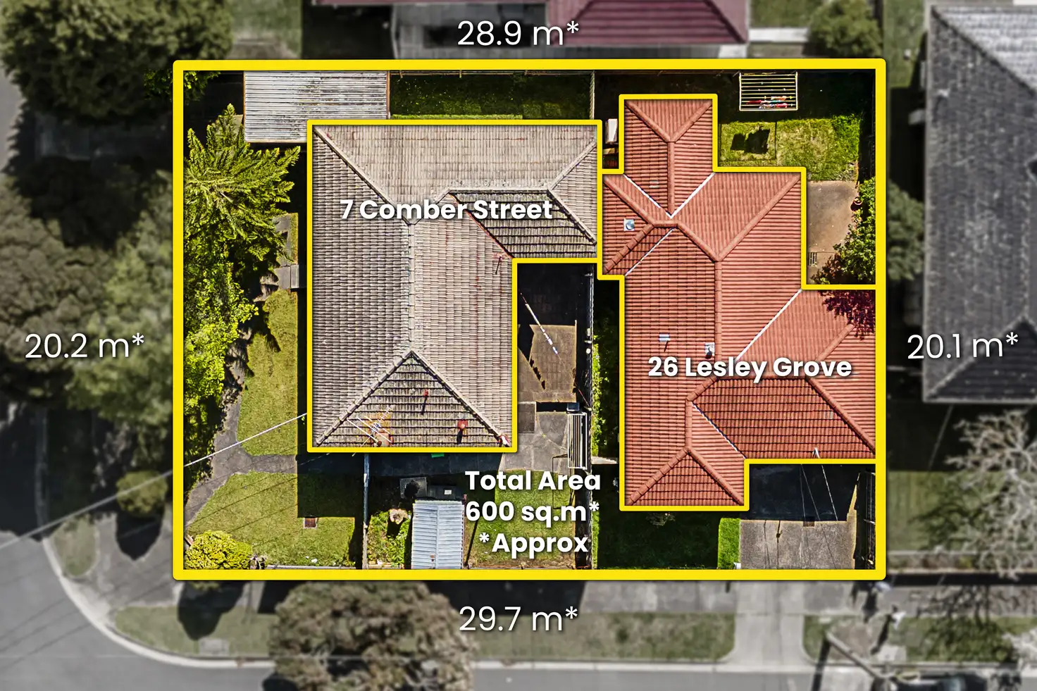 Main view of Homely block of units listing, 7 Comber Street & 26 Lesley Grove, Noble Park VIC 3174