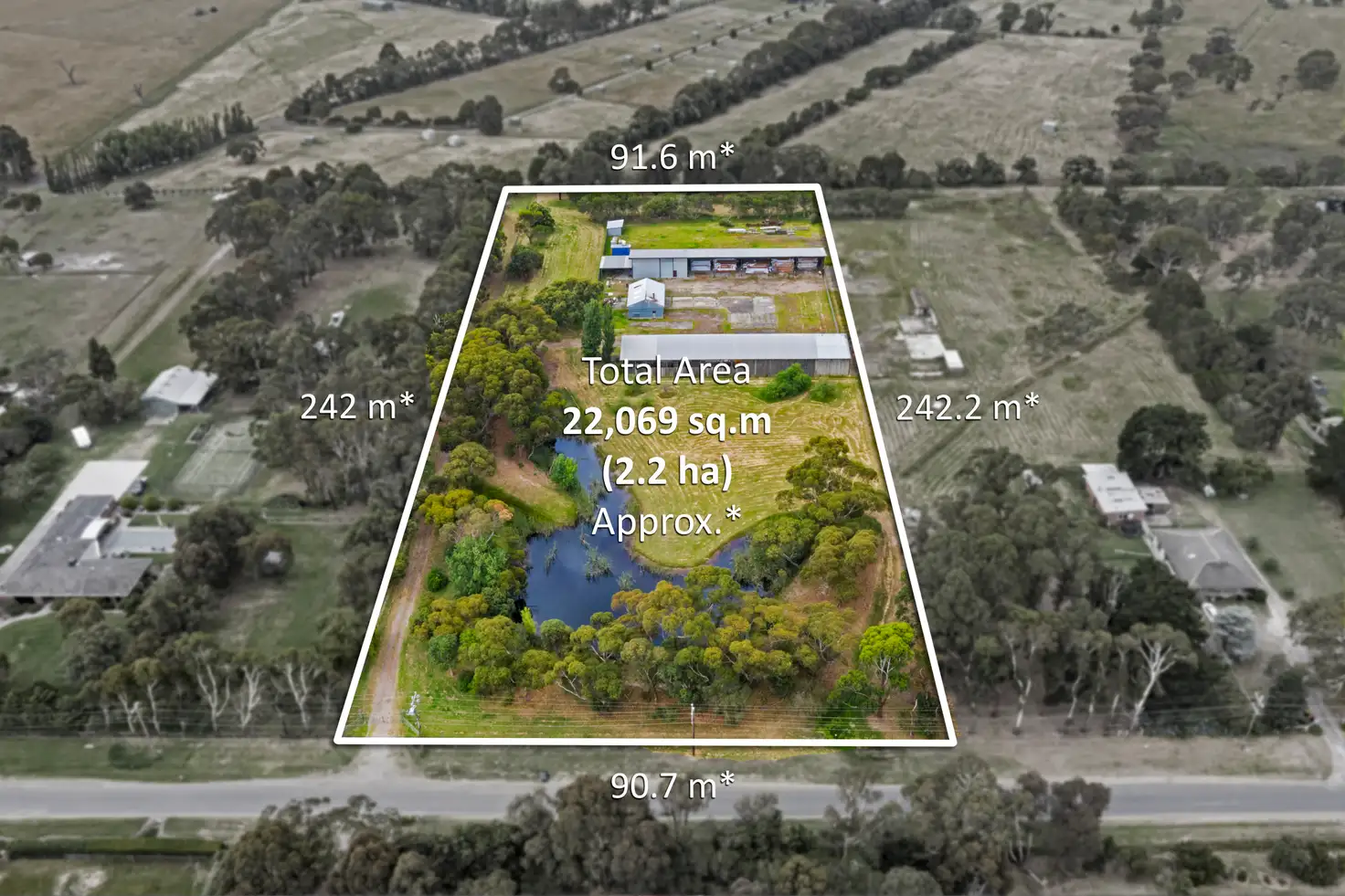 Main view of Homely land listing, 90 Keys Road, Keysborough VIC 3173