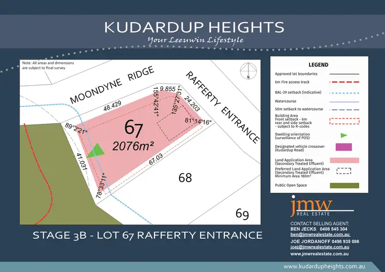 Third view of Homely land listing, LOT 67 Kudardup Heights, Kudardup WA 6290