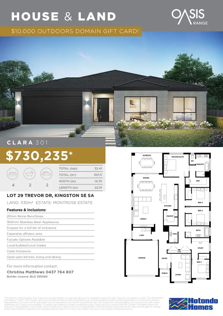 Second view of Homely land listing, LOT 29 Trevor Drive, Kingston Se SA 5275
