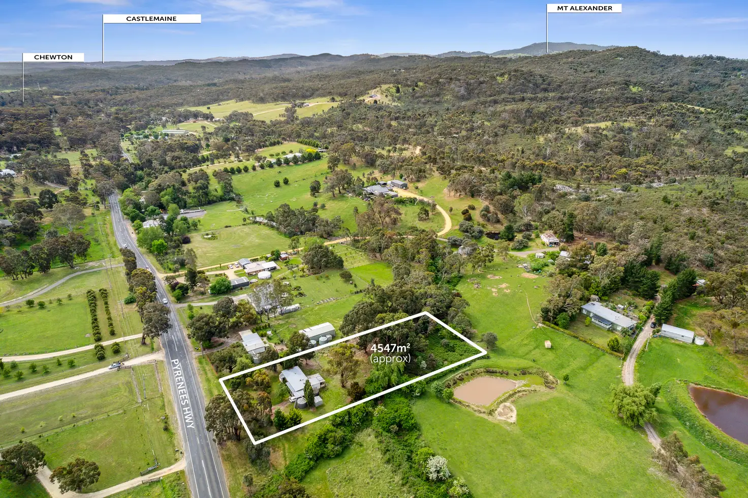Main view of Homely house listing, 540 Pyrenees Highway, Chewton VIC 3451