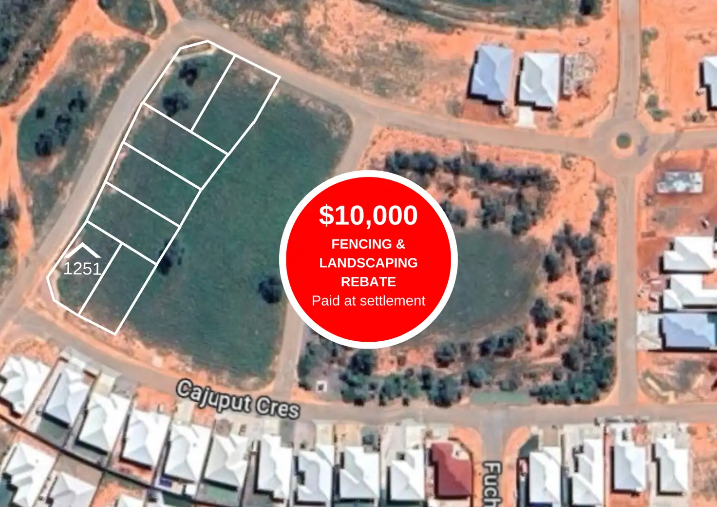 Main view of Homely land listing, LOT 1251, 1 Cajujput Crescent, Djugun WA 6725