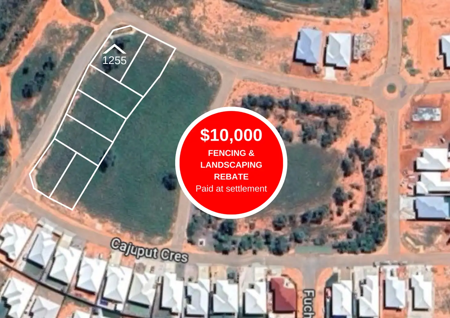 Main view of Homely land listing, LOT 1255, 2 Pandanus Road, Djugun WA 6725