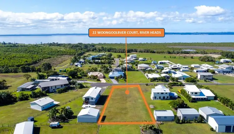 Main view of Homely land listing, 22 Woongoolbver Crt, River Heads QLD 4655