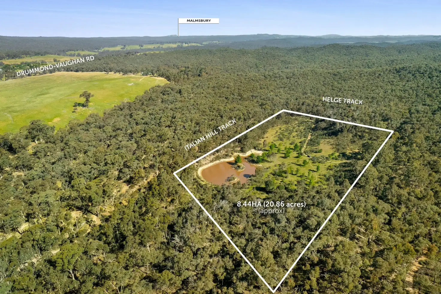 Main view of Homely land listing, LOT 3B Helge Track, Glenluce VIC 3451