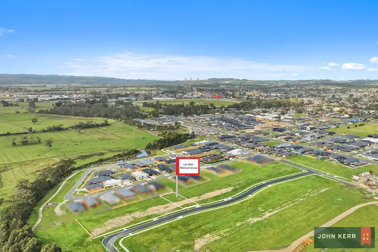 Main view of Homely land listing, 22 (Lot 404) Nelson Drive, Moe VIC 3825