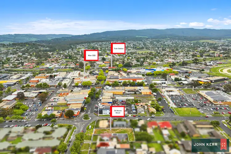 Main view of Homely land listing, 54 Moore Street, Moe VIC 3825