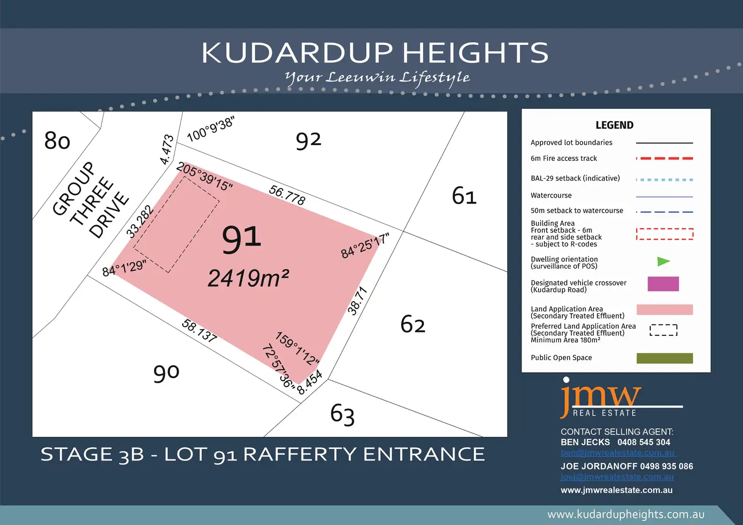 Main view of Homely land listing, LOT 91 Kudardup Heights, Kudardup WA 6290