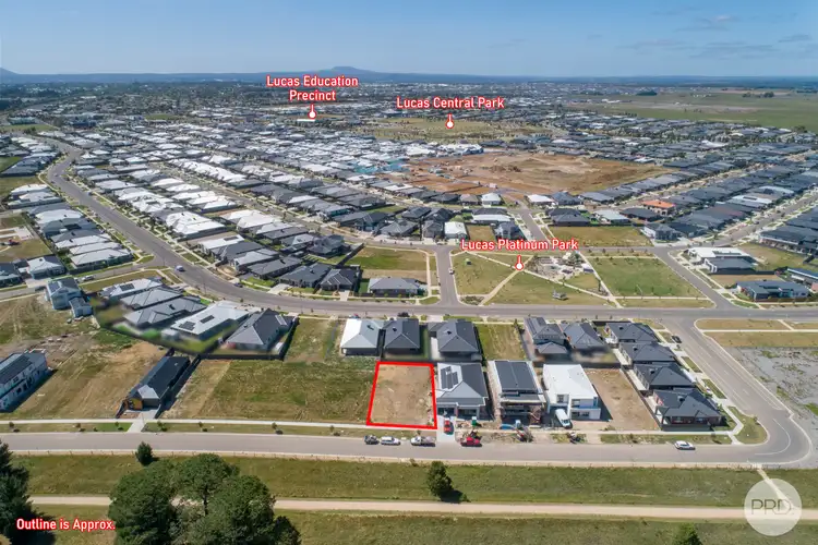 Third view of Homely land listing, 27 Carbery Way, Lucas VIC 3350