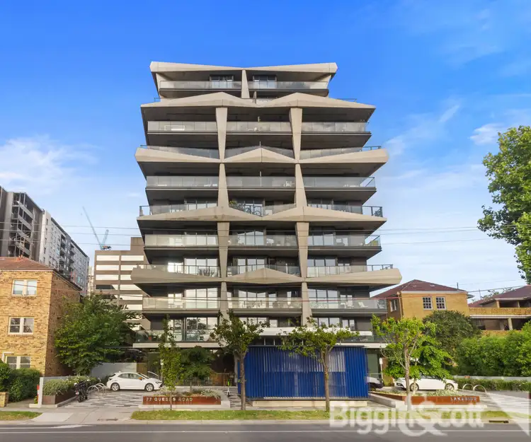 Main view of Homely apartment listing, 809/77 Queens Road, Melbourne VIC 3004