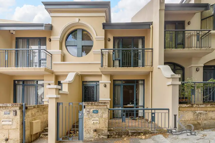 Third view of Homely townhouse listing, 25/65 Henry Lawson Walk, East Perth WA 6004