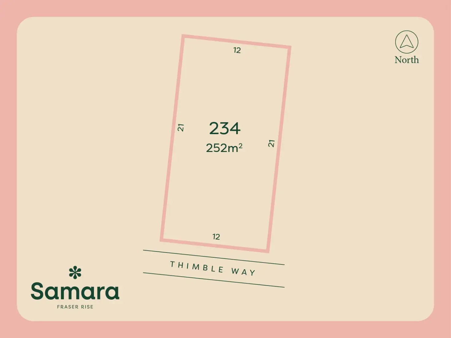 Main view of Homely land listing, LOT 234 Thimble Way, Fraser Rise VIC 3336