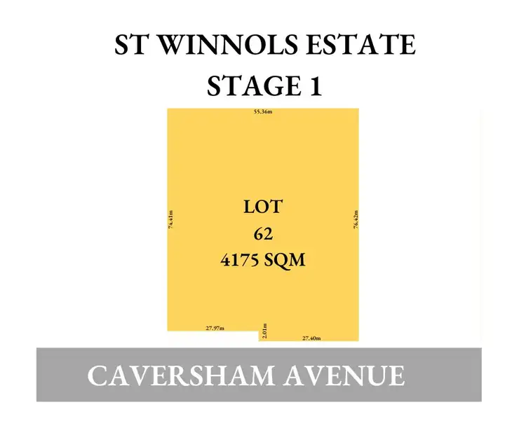 Main view of Homely land listing, LOT 62 Caversham Avenue, Caversham WA 6055