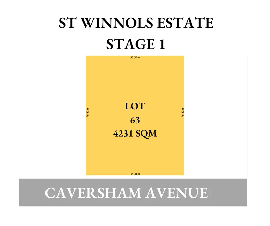 Main view of Homely land listing, LOT 63 Caversham Avenue, Caversham WA 6055