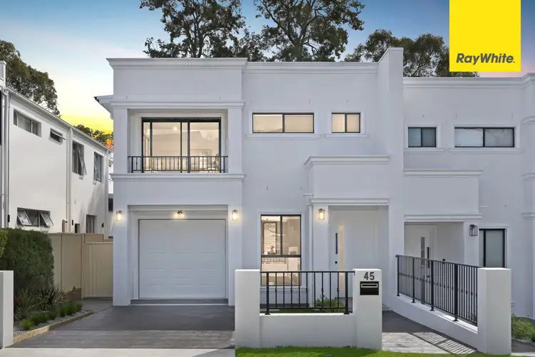 Main view of Homely semi-detached listing, 45 Valley Road, Epping NSW 2121