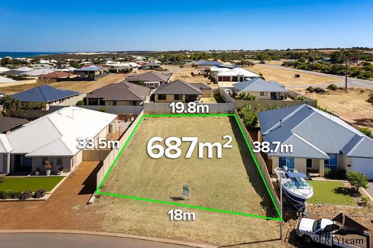 Main view of Homely land listing, 11 Spinnaker Way, Drummond Cove WA 6532