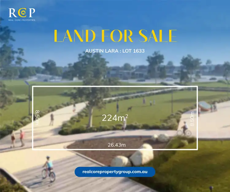 Main view of Homely land listing, LOT 1633 Easington Street, Lara VIC 3212