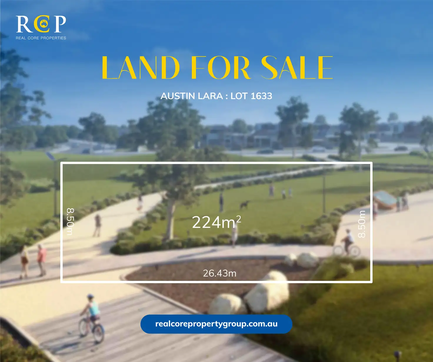 Main view of Homely land listing, LOT 1633 Easington Street, Lara VIC 3212