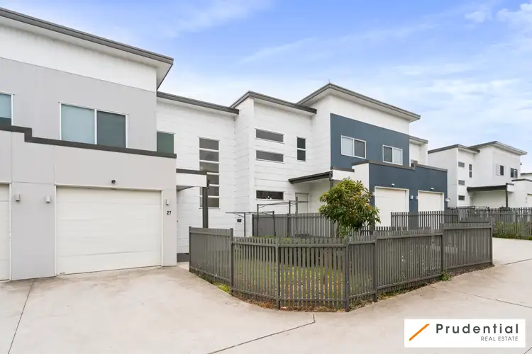 Main view of Homely townhouse listing, 27/73 Sovereign Circuit, Glenfield NSW 2167