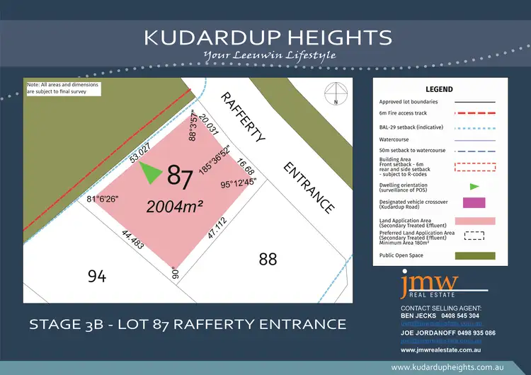 Second view of Homely land listing, LOT 87 Kudardup Heights, Kudardup WA 6290