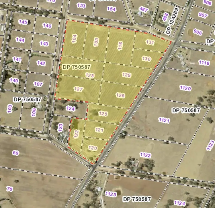 Third view of Homely land listing, 39 Kurrajong Street, Temora NSW 2666