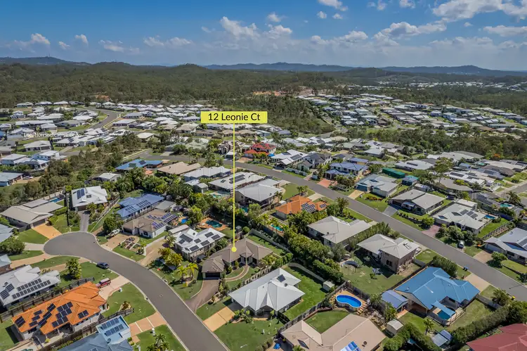 Second view of Homely house listing, 12 Leonie Court, New Auckland QLD 4680