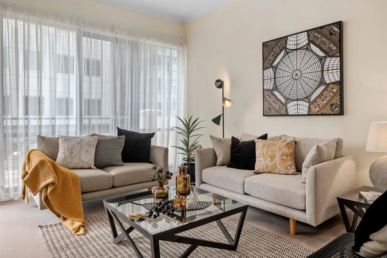 Main view of Homely apartment listing, 411/408 La Trobe Street, Melbourne VIC 3000