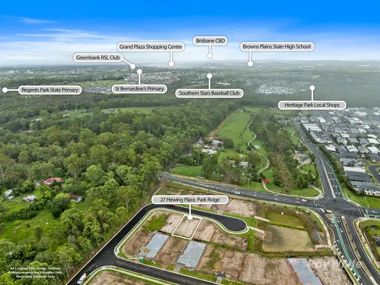 Fifth view of Homely land listing, 27 Hewing Place, Park Ridge QLD 4125