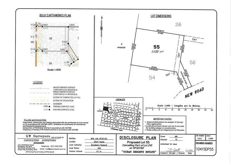 Fifth view of Homely land listing, Lot 55 Ocean Heights Estate, Elliott Heads QLD 4670