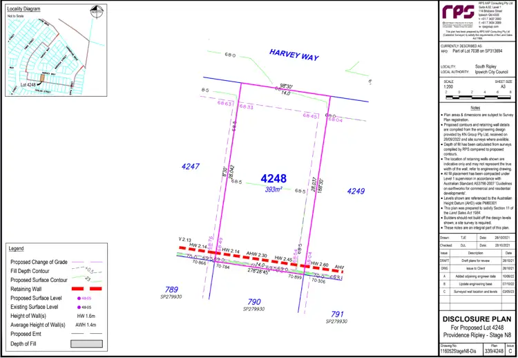 Third view of Homely land listing, LOT 4248, 39 Harvey Way, South Ripley QLD 4306