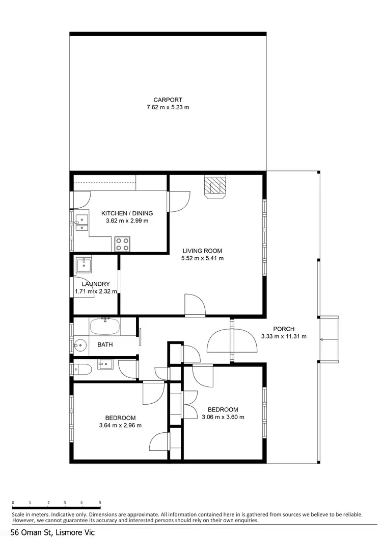 Second view of Homely house listing, 56 Oman Street, Lismore VIC 3324