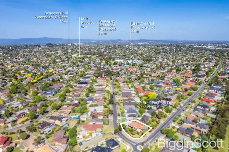 Fifth view of Homely house listing, 80 Brandon Park Drive, Wheelers Hill VIC 3150
