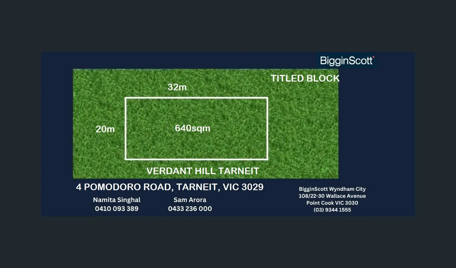 Main view of Homely land listing, 4 POMODORO ROAD, Tarneit VIC 3029