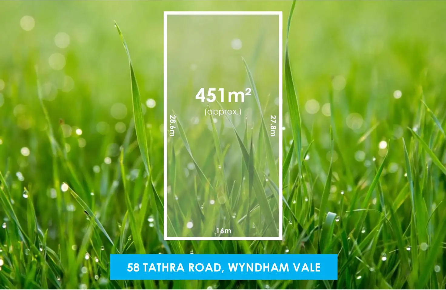 Main view of Homely land listing, 58 Tathra Road, Wyndham Vale VIC 3024