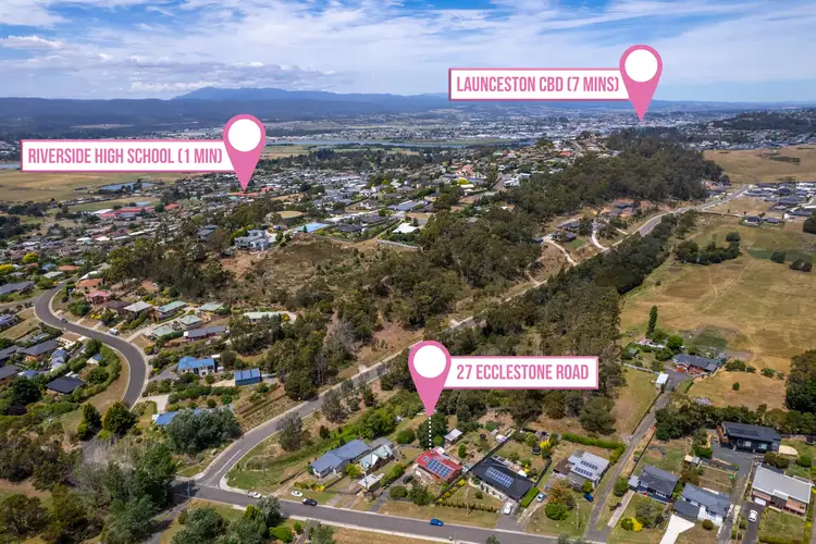 Second view of Homely house listing, 27 Ecclestone Road, Riverside TAS 7250