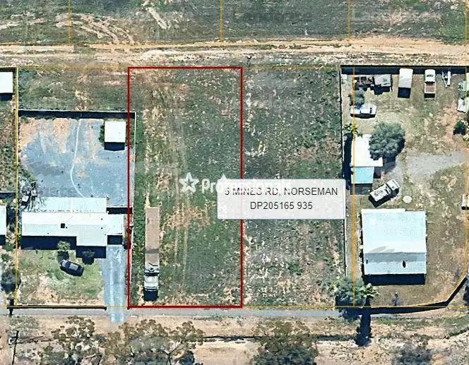 Main view of Homely land listing, LOT 935, 5 Mines Road, Norseman WA 6443