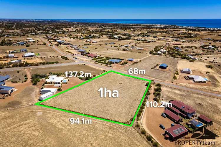 Main view of Homely land listing, 96 Eliza Shaw Drive, White Peak WA 6532