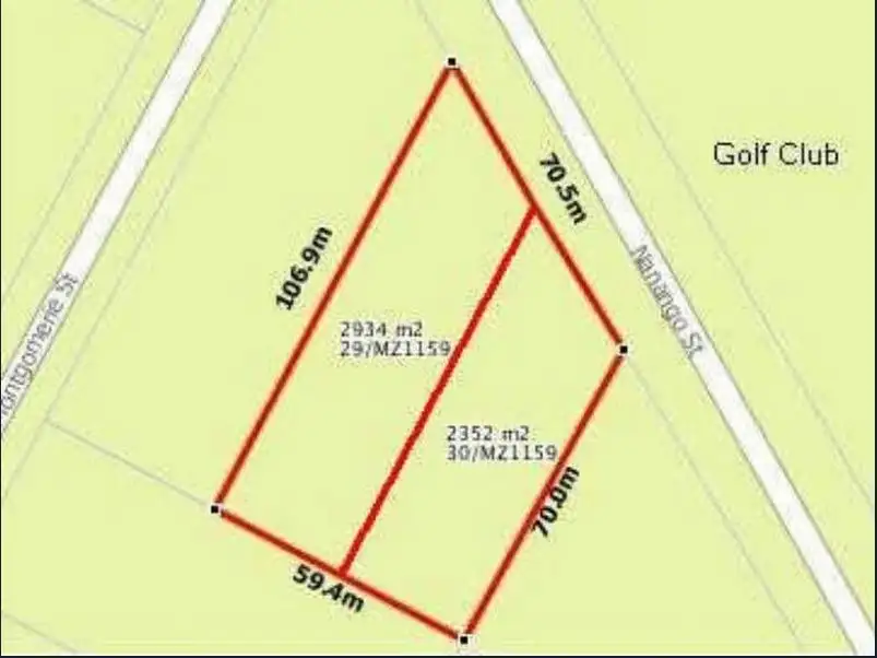 Main view of Homely land listing, LOT 29-30 Nanango Street, Gayndah QLD 4625