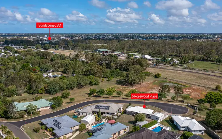 Second view of Homely house listing, 6 Rosewood Place, Bundaberg North QLD 4670