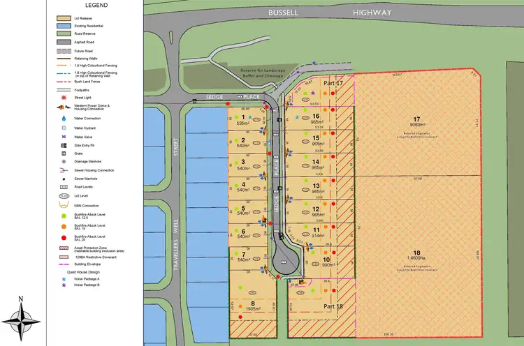 Third view of Homely land listing, LOT 1, 4 Sedge Place, Broadwater WA 6280