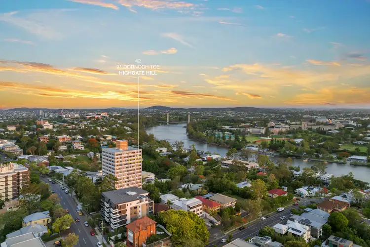 Main view of Homely apartment listing, 42/91 Dornoch Terrace, Highgate Hill QLD 4101