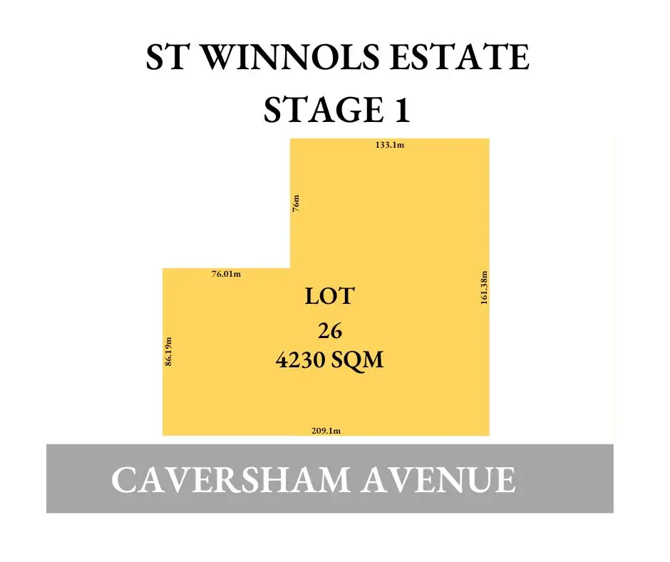 Main view of Homely land listing, LOT 26, 70 Caversham Avenue, Caversham WA 6055