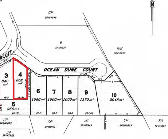 Sixth view of Homely land listing, LOT 4, 2 Ocean Dune Crt, Agnes Water QLD 4677