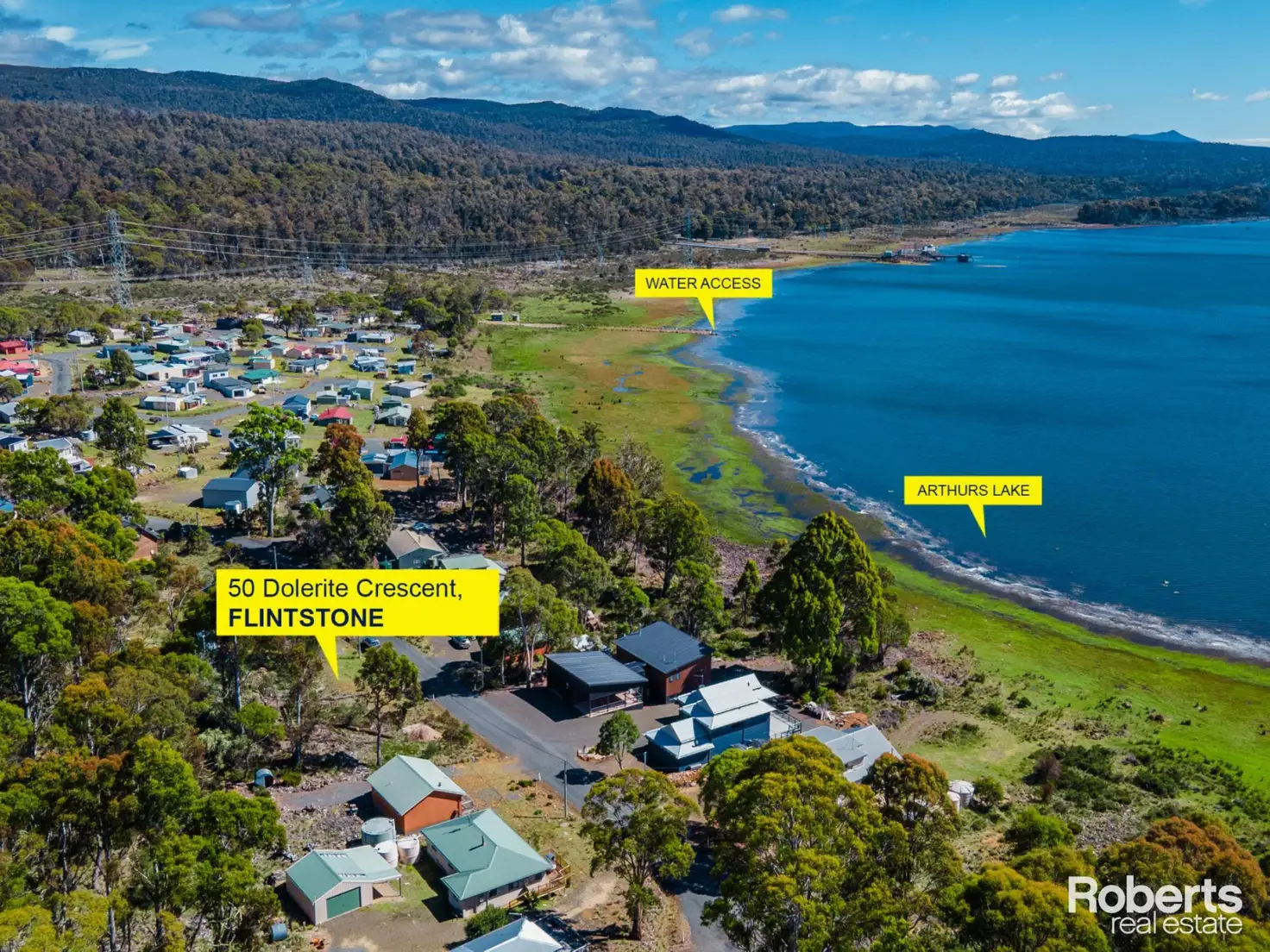 Main view of Homely land listing, 50 Dolerite Crescent, Flintstone TAS 7030