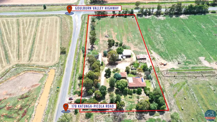 Main view of Homely rural property listing, 178 Katunga-Picola Road, Katunga VIC 3640